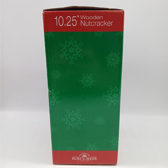 Kurt Adler Chubby Mexican Wooden Nutcracker Christmas Table Top 10.25-Inch NEW - Picture 6 of 9